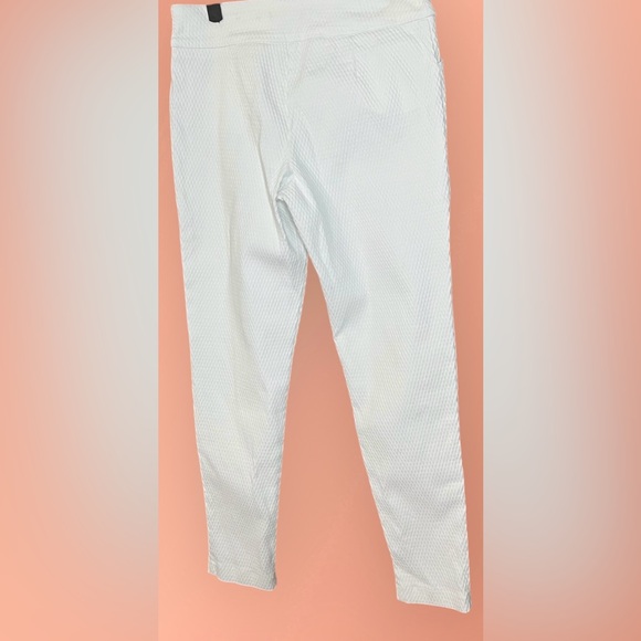 Versona White Honeycomb Pants Size 8 - Picture 5 of 5